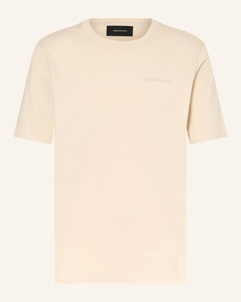 Peak Performance T-Shirt Hellbraun