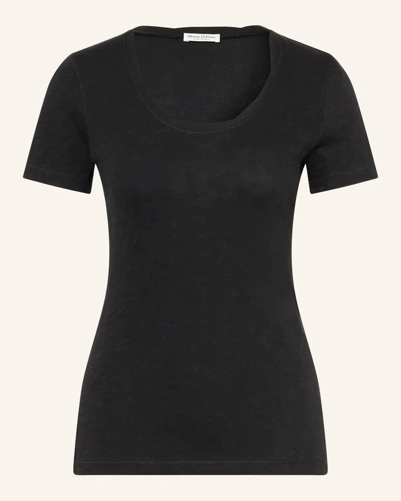 Marc O'Polo T-Shirt schwarz Schwarz