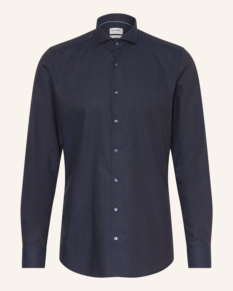 Olymp Hemd Level Five Body Fit blau Dunkelblau