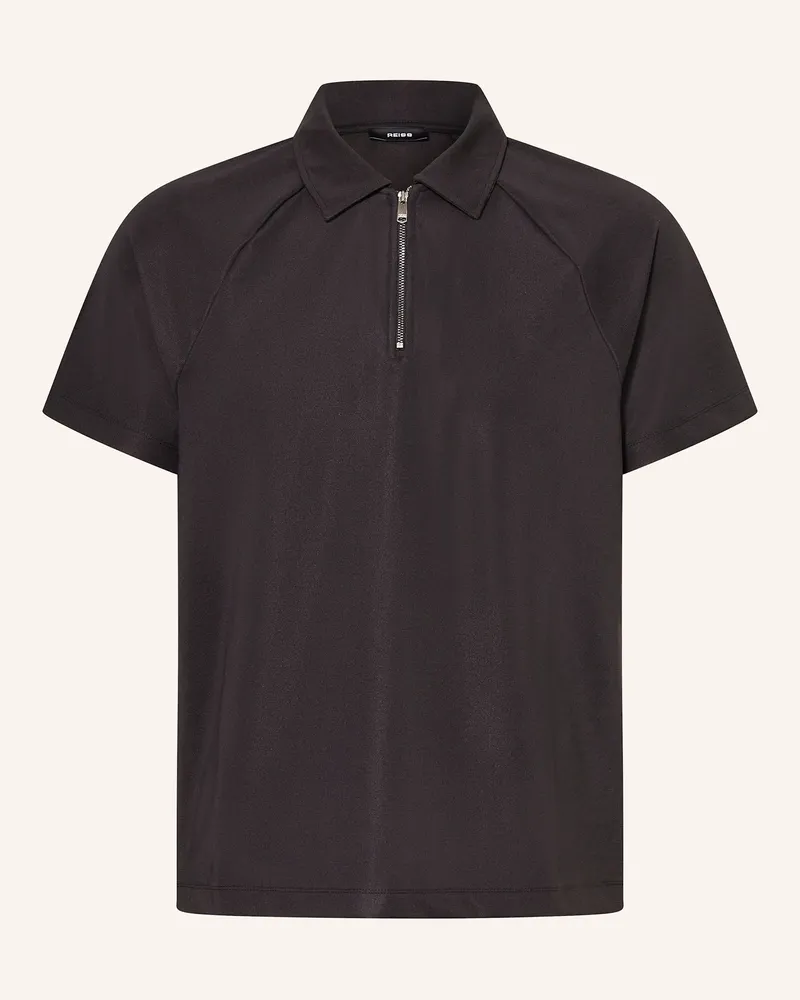 Reiss Piqué-Poloshirt Winston schwarz Schwarz