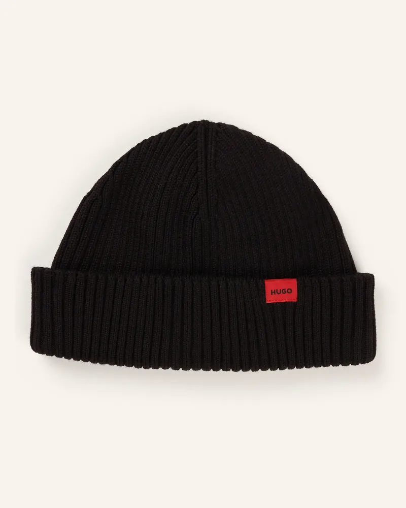 HUGO BOSS Mütze Xush schwarz Schwarz