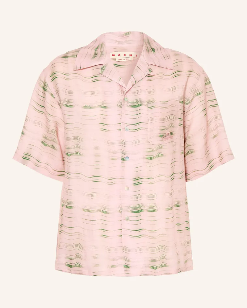 Marni Resorthemd Comfort Fit Rosa