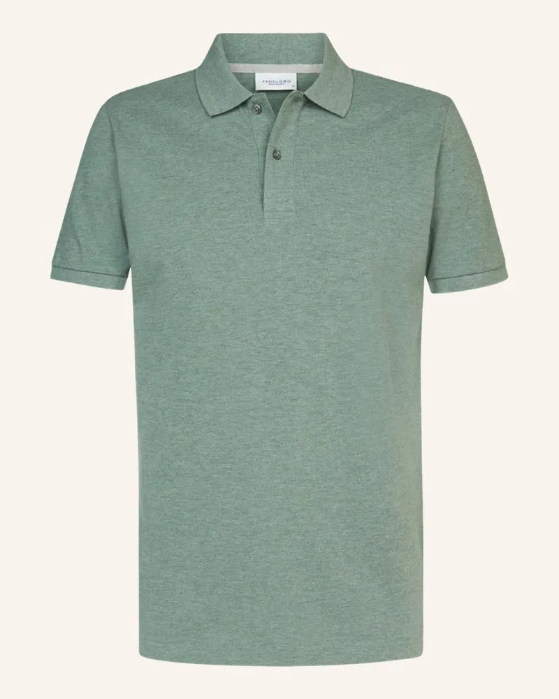 Profuomo Polo Kurzarm gruen Grün