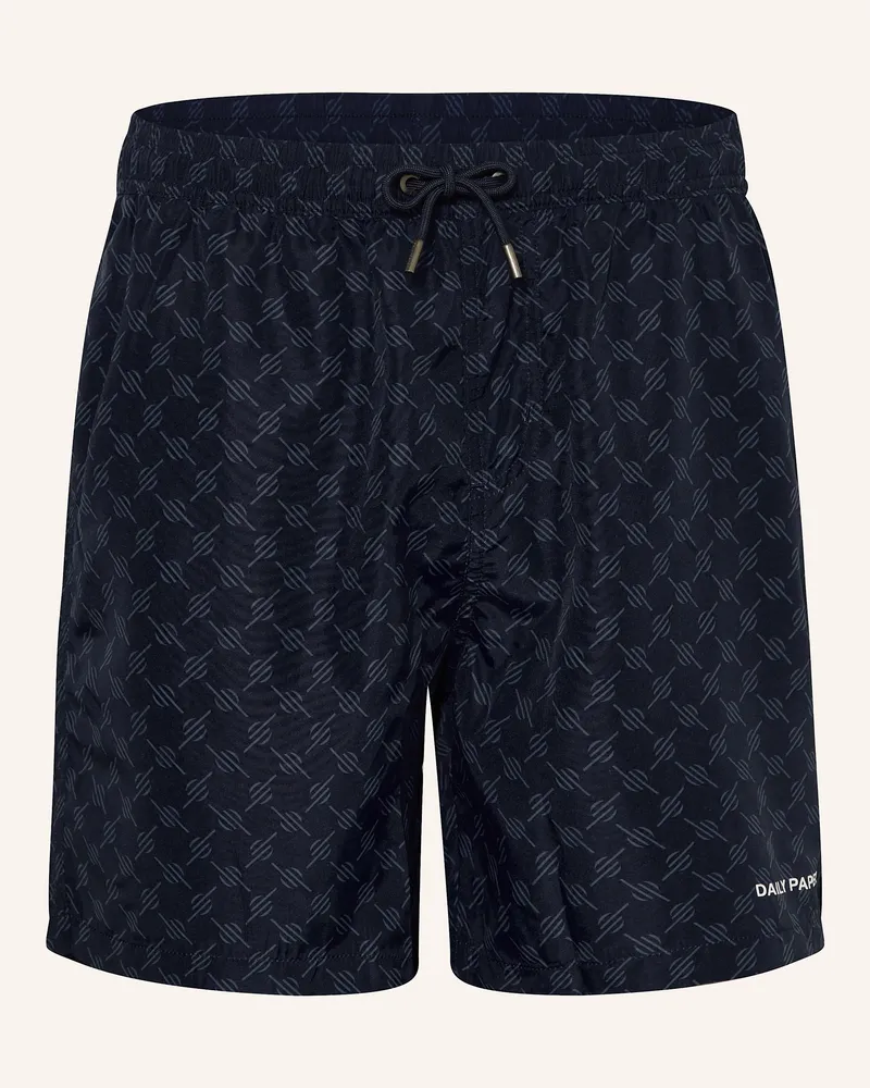 Daily Paper Badeshorts Dunkelblau