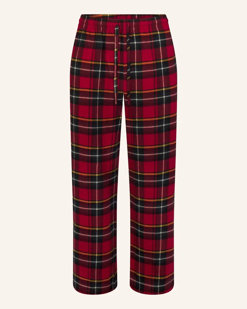 SKIMS Schlafhose FLANNEL SLIP Brick