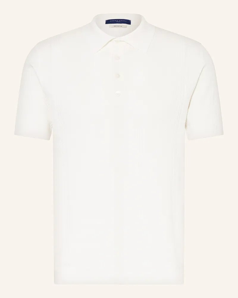 Daniele Fiesoli Piqué-Poloshirt Ecru