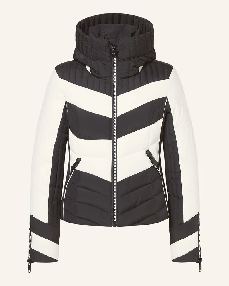 GOLDBERGH Daunen-Skijacke Valanga schwarz Weiss