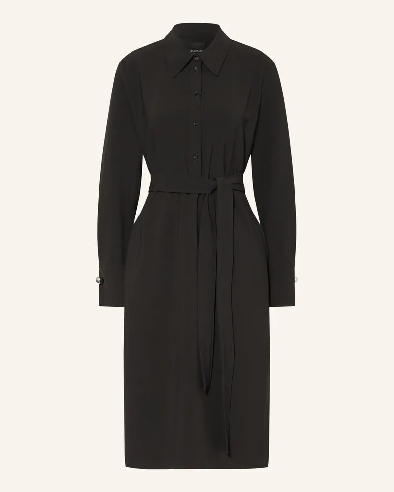 Marc Cain Hemdblusenkleid schwarz 900