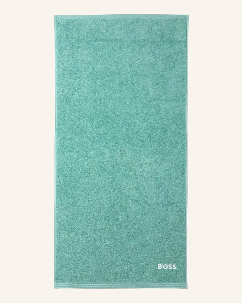 HUGO BOSS Handtuch Edge gruen Hellgrün