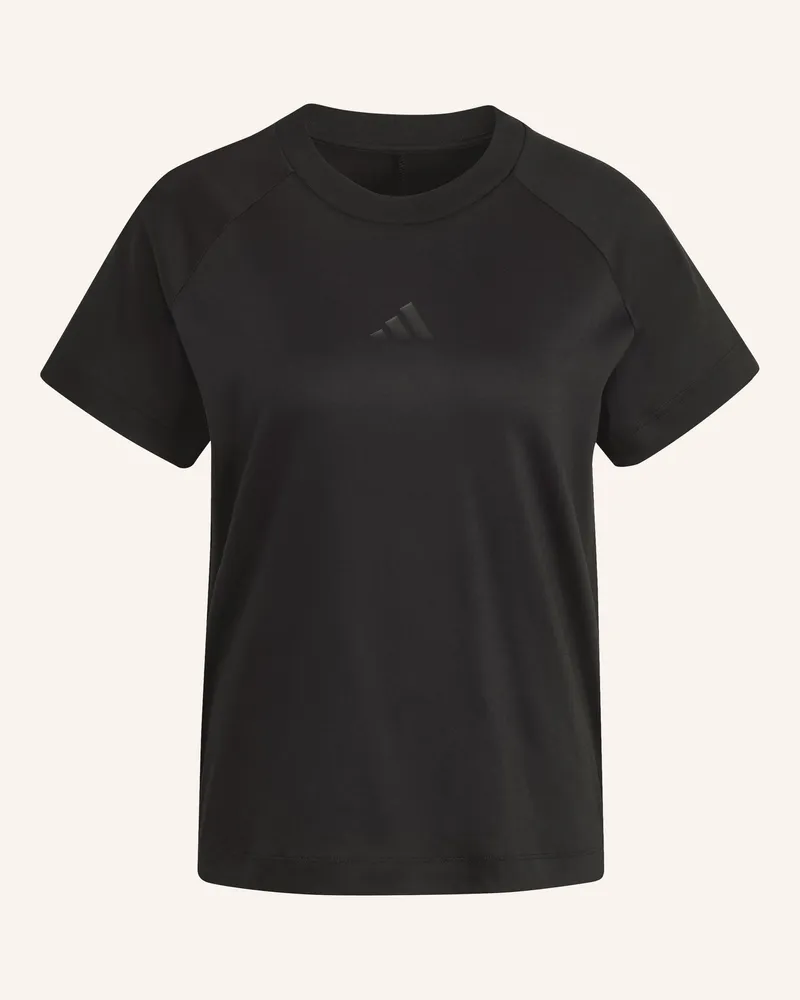 adidas T-Shirt Soft Lux schwarz Schwarz