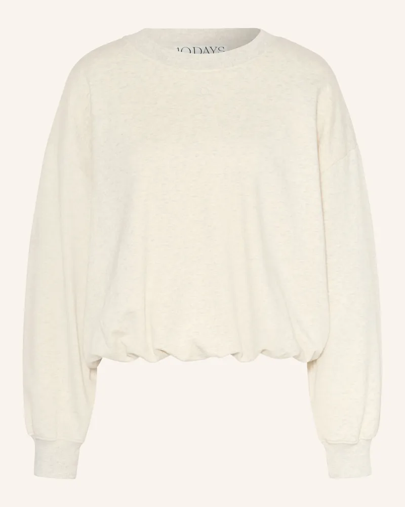 10Days Sweatshirt weiss Ecru