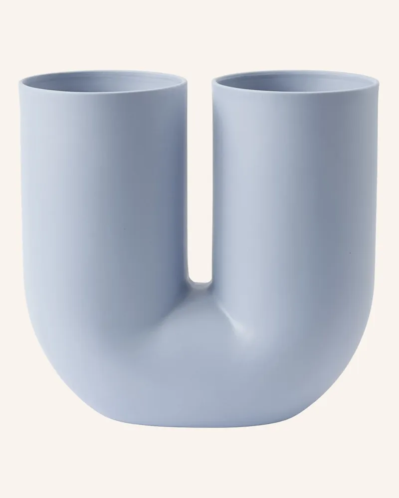 Muuto Vase Kink blau Hellblau