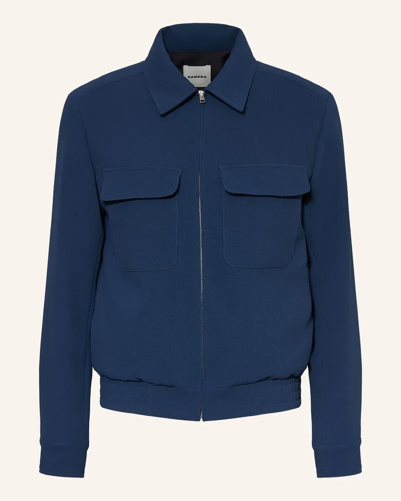 Sandro Blouson blau Dunkelblau
