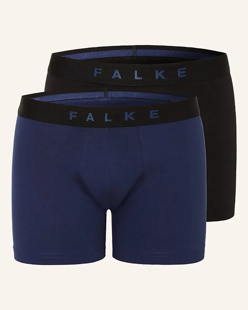 Falke 2er-Pack Boxershorts Daily Comfort schwarz Schwarz