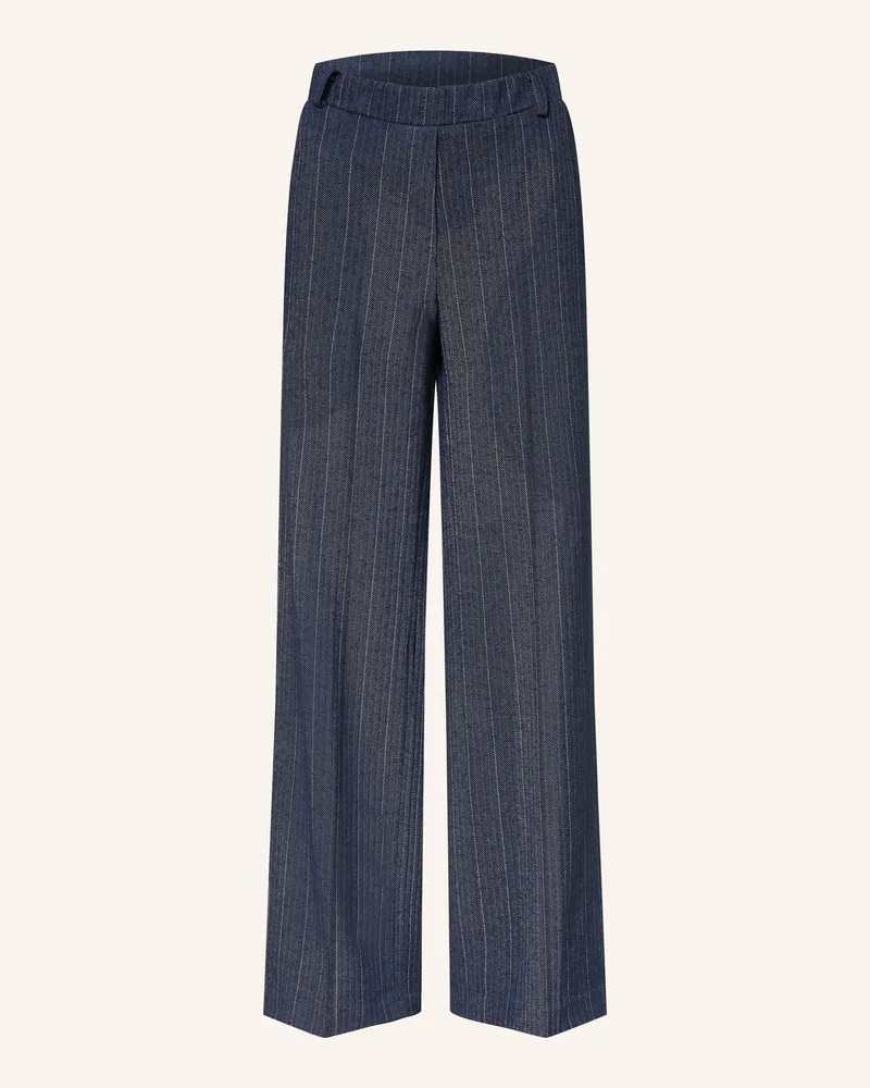 SEM PER LEI Marlenehose Dunkelblau