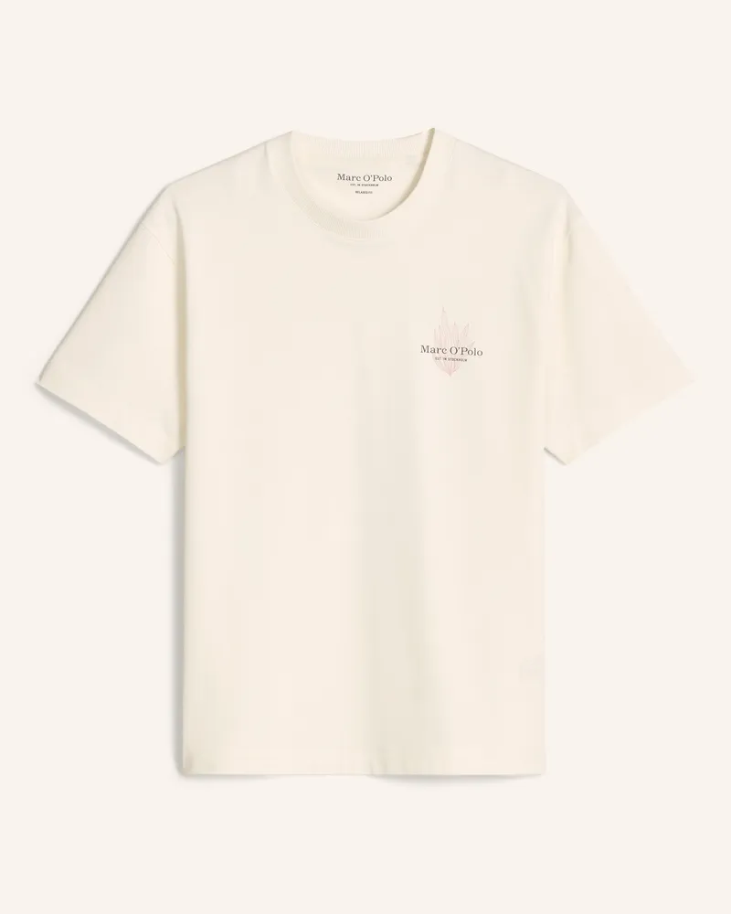 Marc O'Polo T-Shirt weiss Ecru