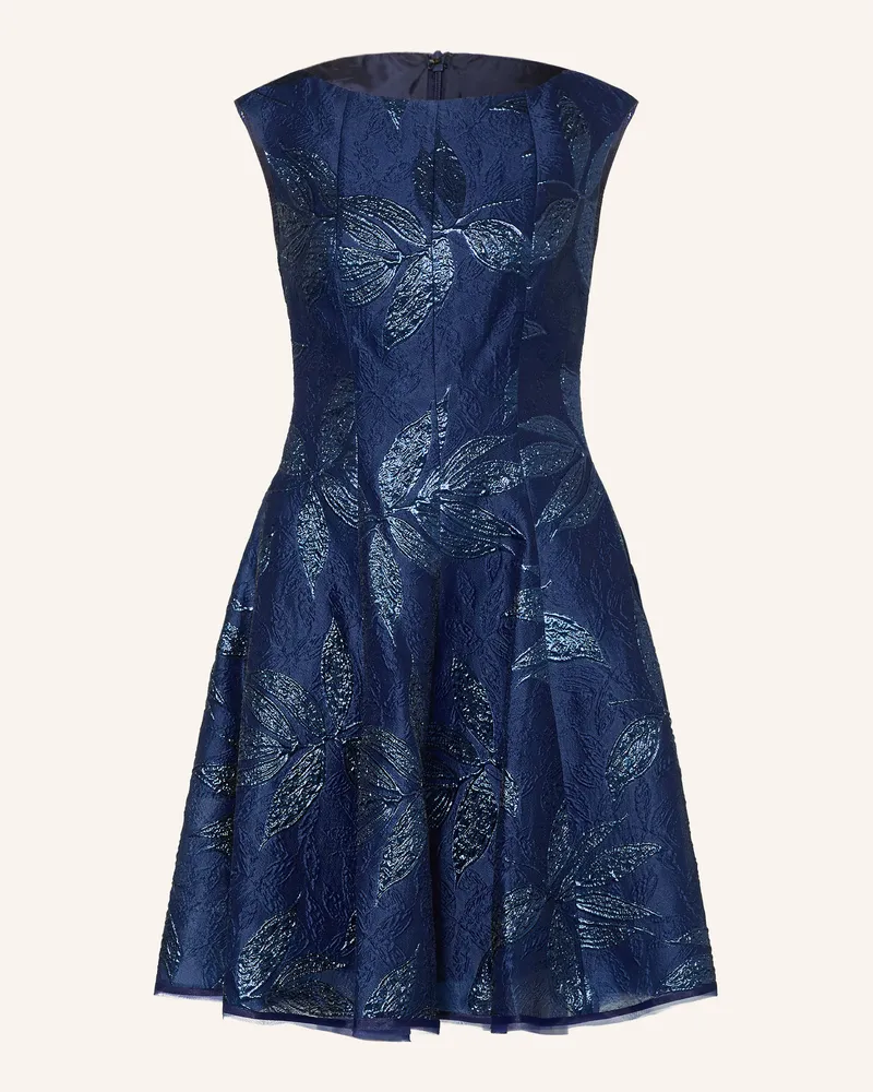 Talbot Runhof Cocktailkleid Mit Glitzergarn blau 430