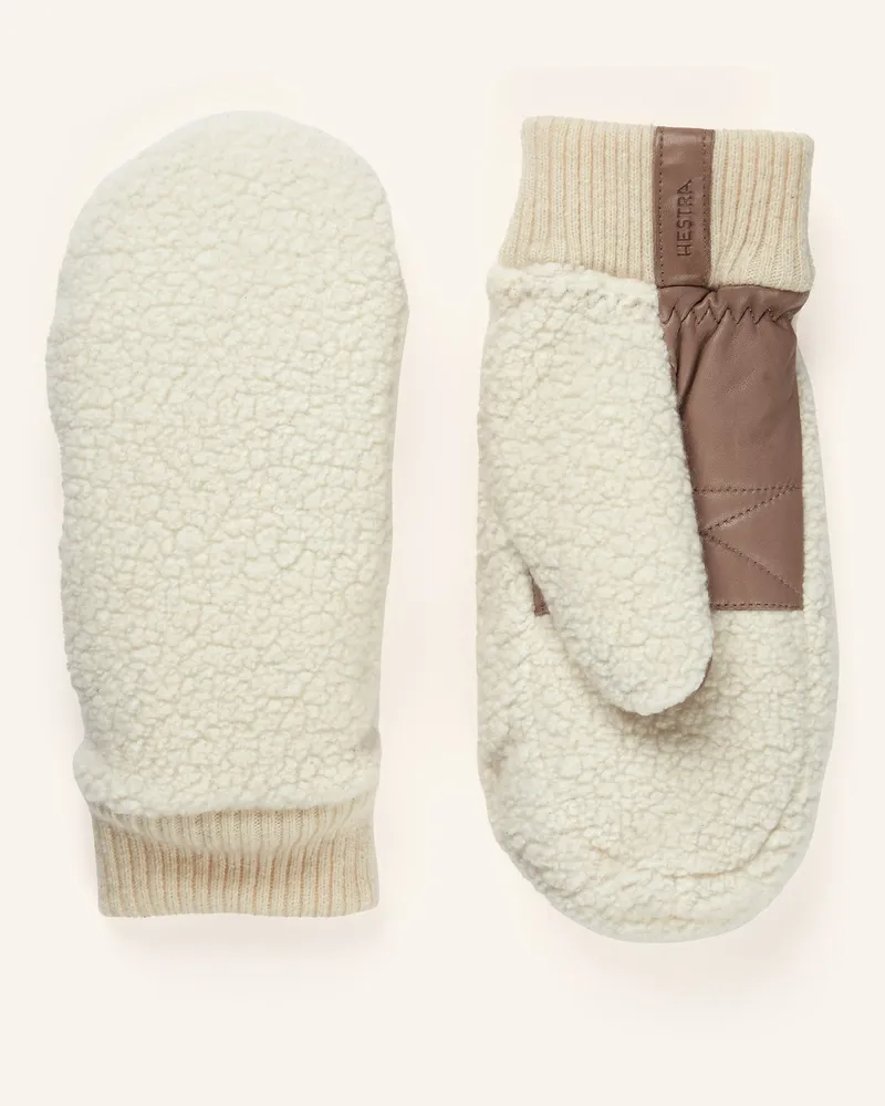 Hestra Handschuhe Emilia weiss Ecru