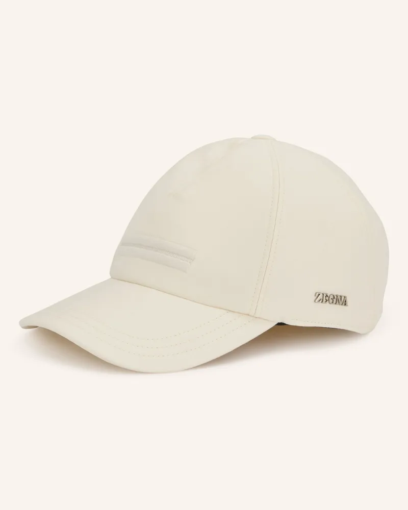 Ermenegildo Zegna Cap weiss Ecru