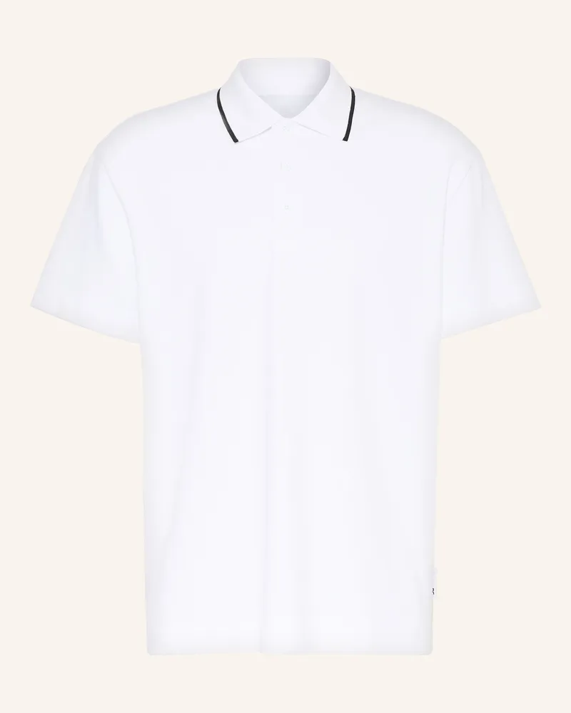 ON Piqué-Poloshirt COURTSIDE Weiss