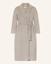 Max Mara Wollmantel ESTURIA mit 3/4-Arm Grau