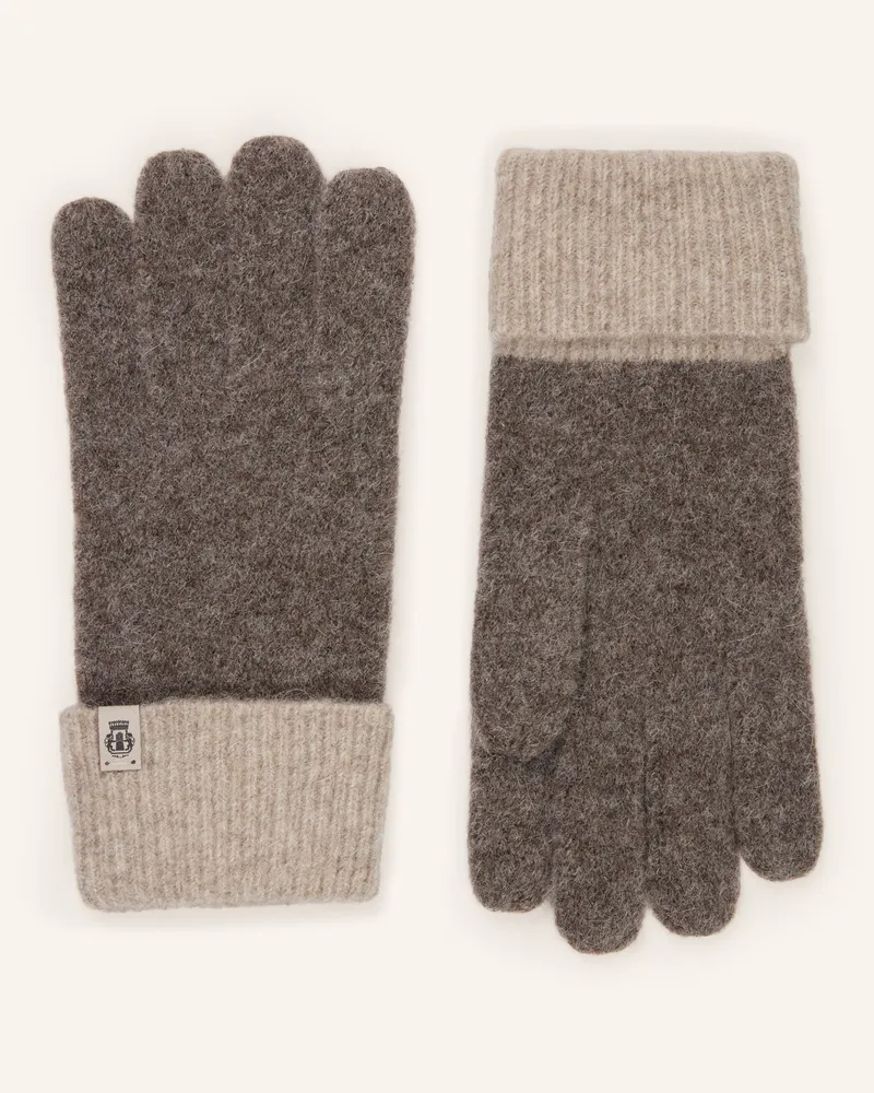 Roeckl Hanschuhe Soft Cloud Mit Yak Und Alpaka beige Taupe