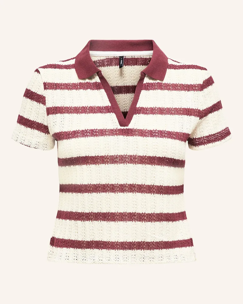 only Strickshirt Weiss