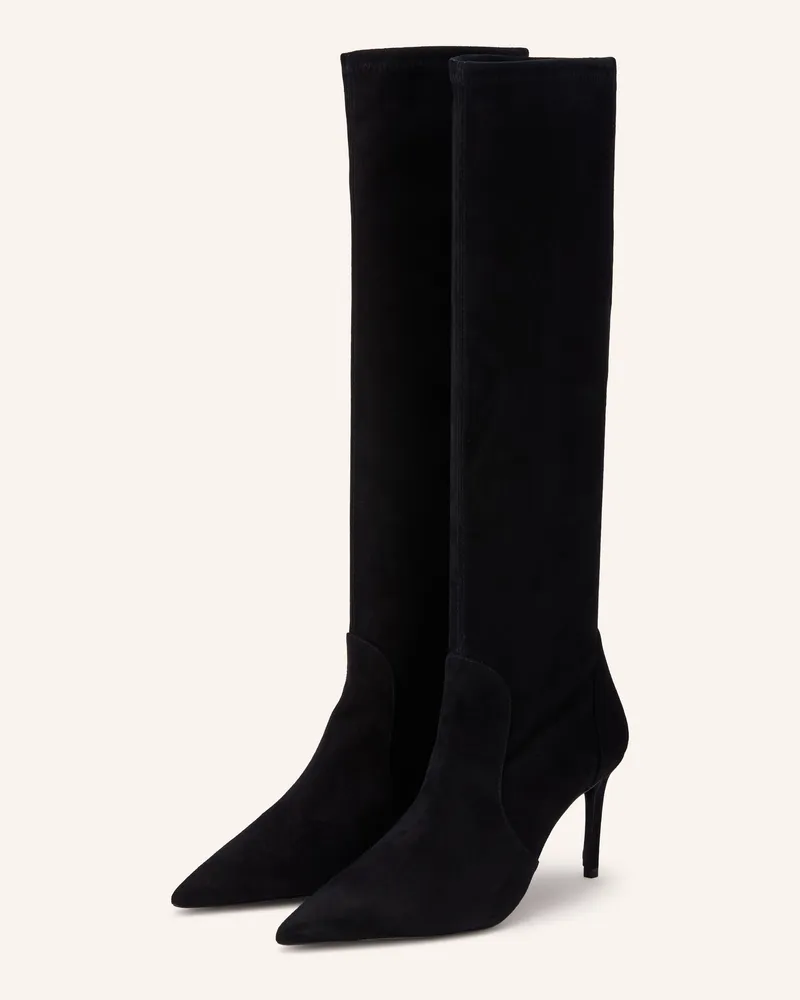 Stuart Weitzman Stiefel Power Boot 75 schwarz Schwarz
