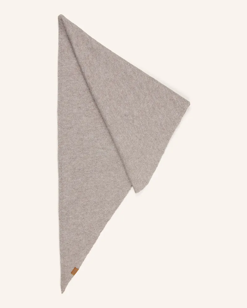 Capo Dreieckstuch beige Taupe