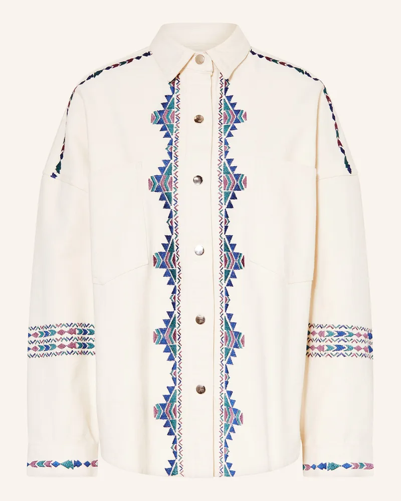 Lollys Laundry Jeans-Overshirt VEIDALL Creme
