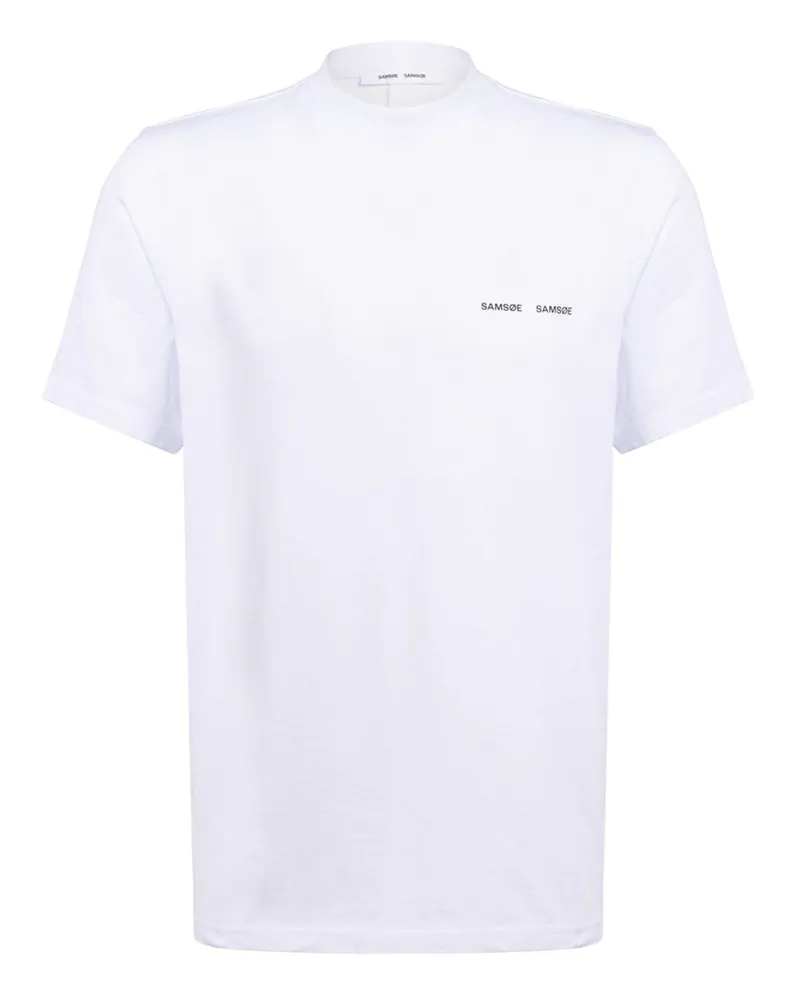 Samsøe & Samsøe T-Shirt Norsbro weiss Weiss