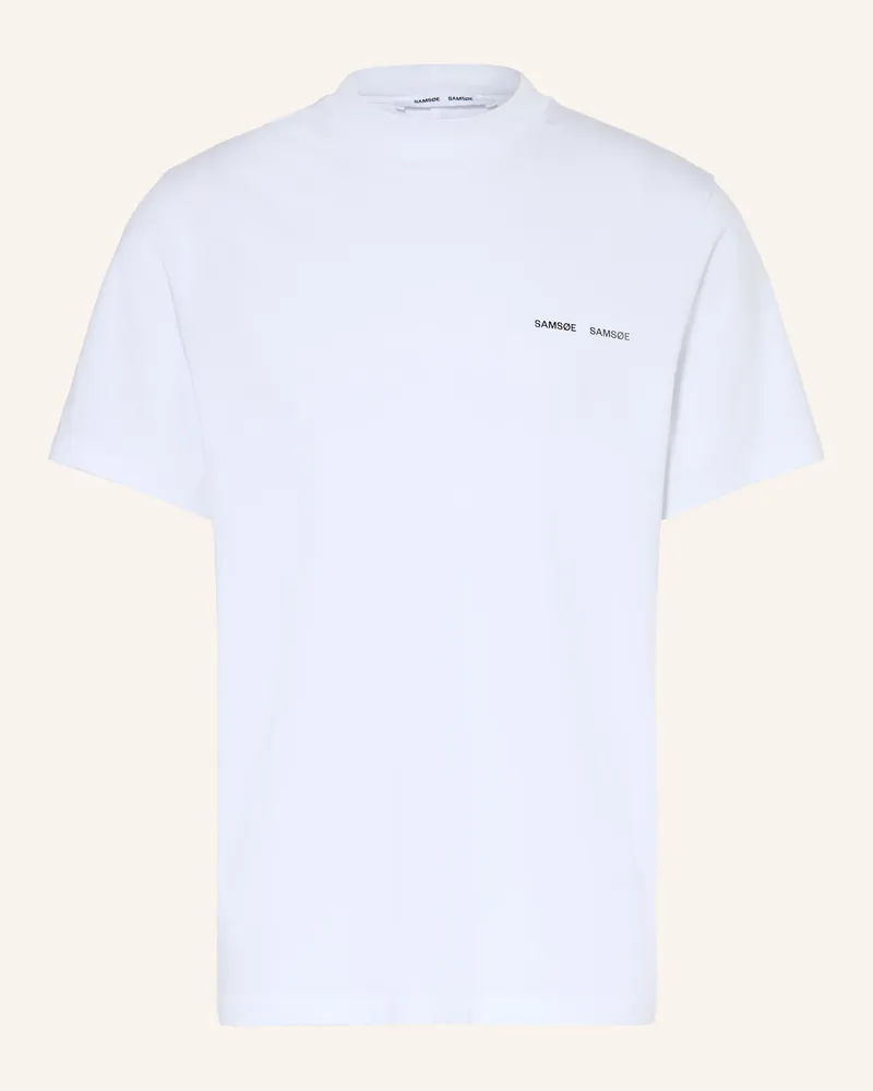 Samsøe & Samsøe T-Shirt Norsbro weiss Weiss