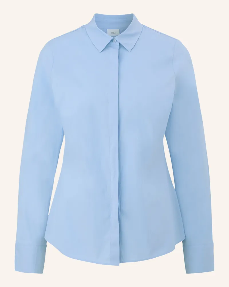 S.Oliver Hemdbluse Hellblau