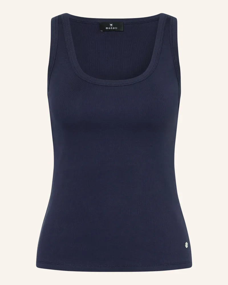 monari Top blau Dunkelblau
