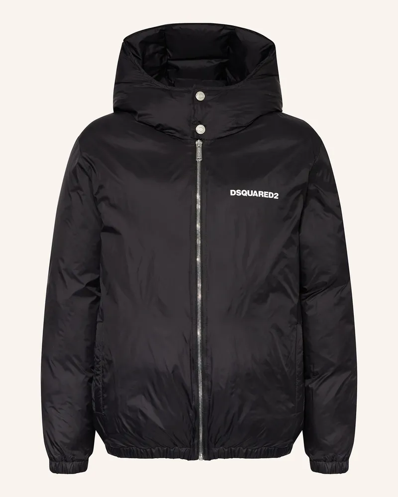Dsquared2 Steppjacke Schwarz