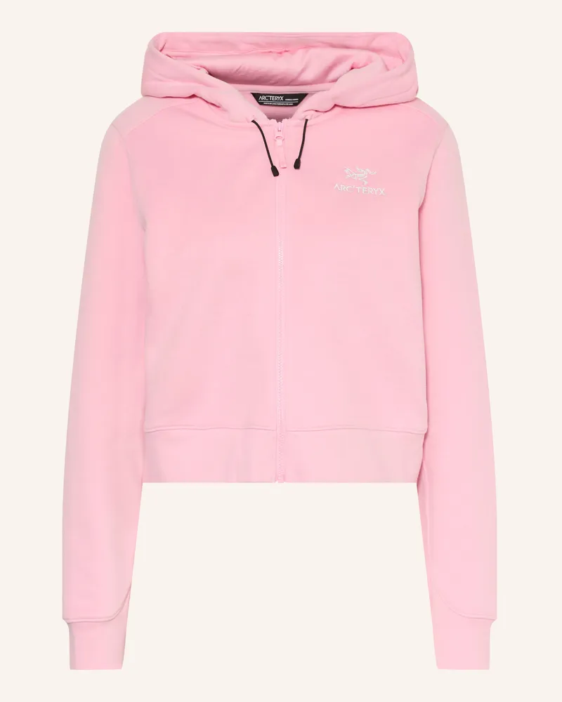 Arc'teryx Arc'teryx Sweatjacke Emblem Crop pink Rosa