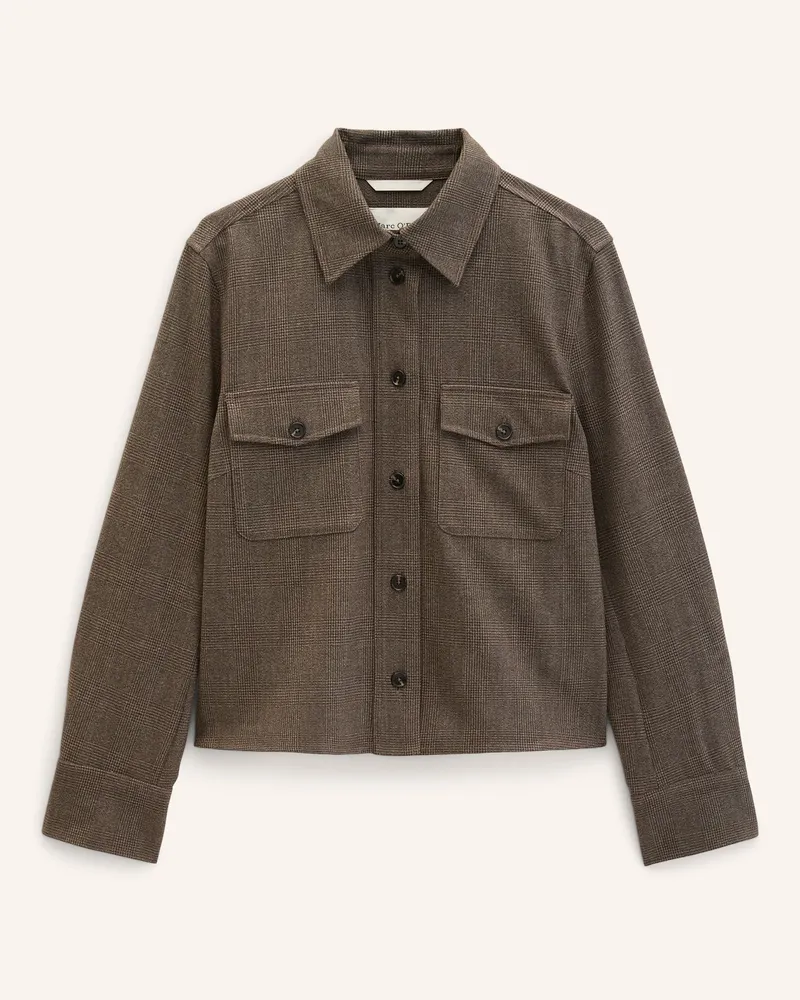 Marc O'Polo Flanellhemd braun Braun