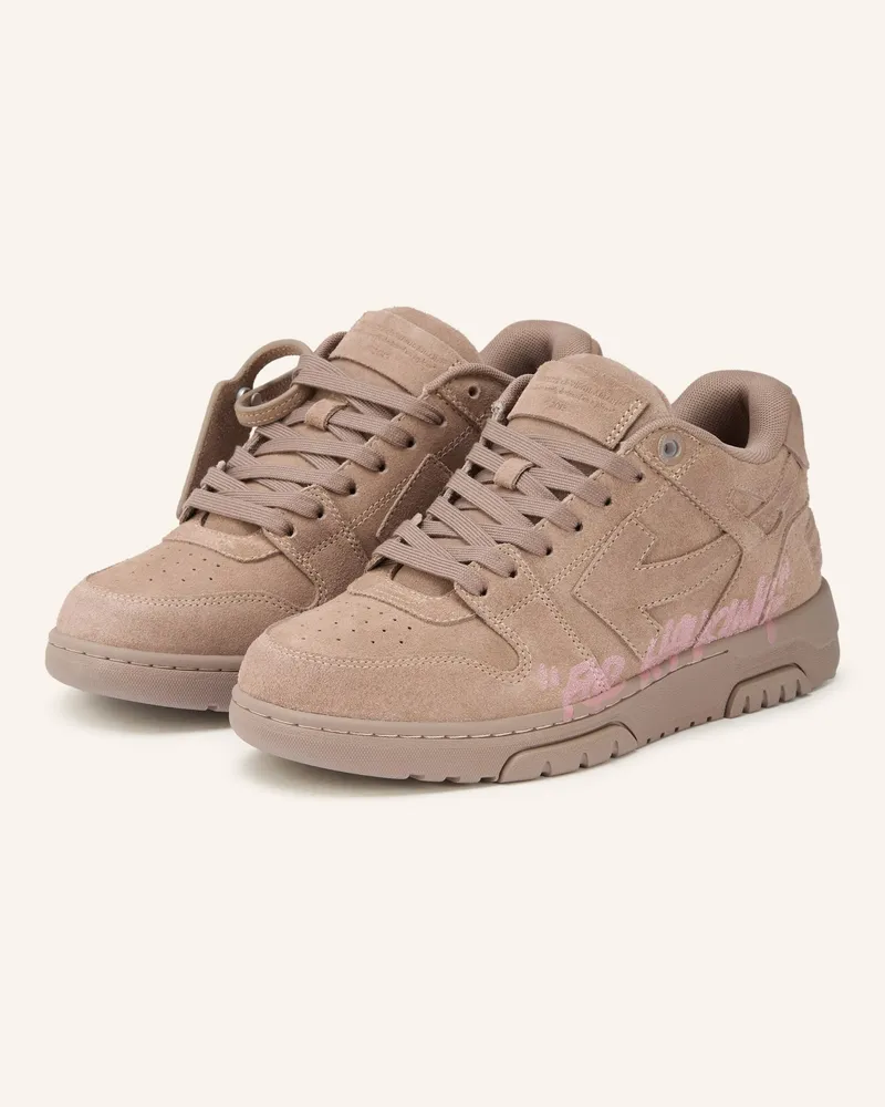 OFF-WHITE Sneaker Out Of Office braun Taupe
