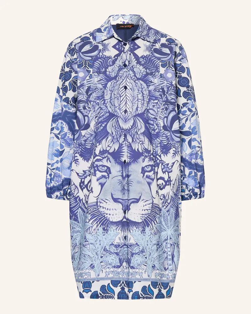 Miss Goodlife Hemdblusenkleid Dunkelblau