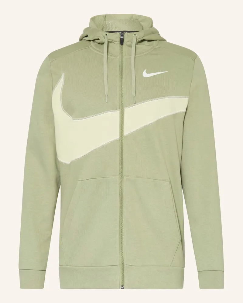 Nike Sweatjacke DRI-FIT Gruen