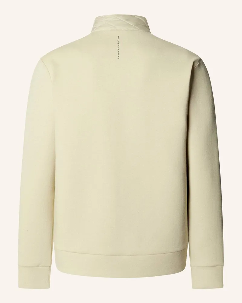 Hackett Sweatshirt Hs Ultra Hybrid Fz beige Beige