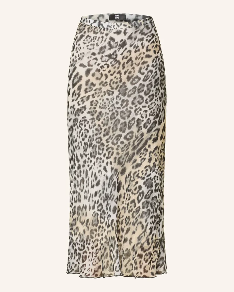 Riani Rock mit Rüschen Dunkelgrau