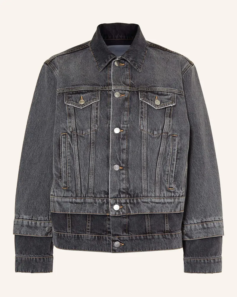 Stella McCartney Jeansjacke schwarz Grau