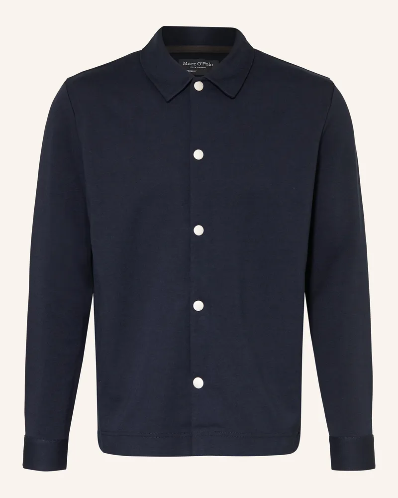 Marc O'Polo Overshirt Dunkelblau