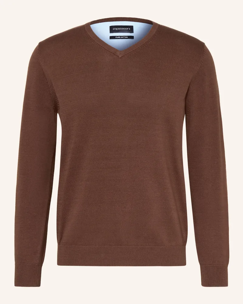 Strokesman's Strokesman Pullover braun Braun