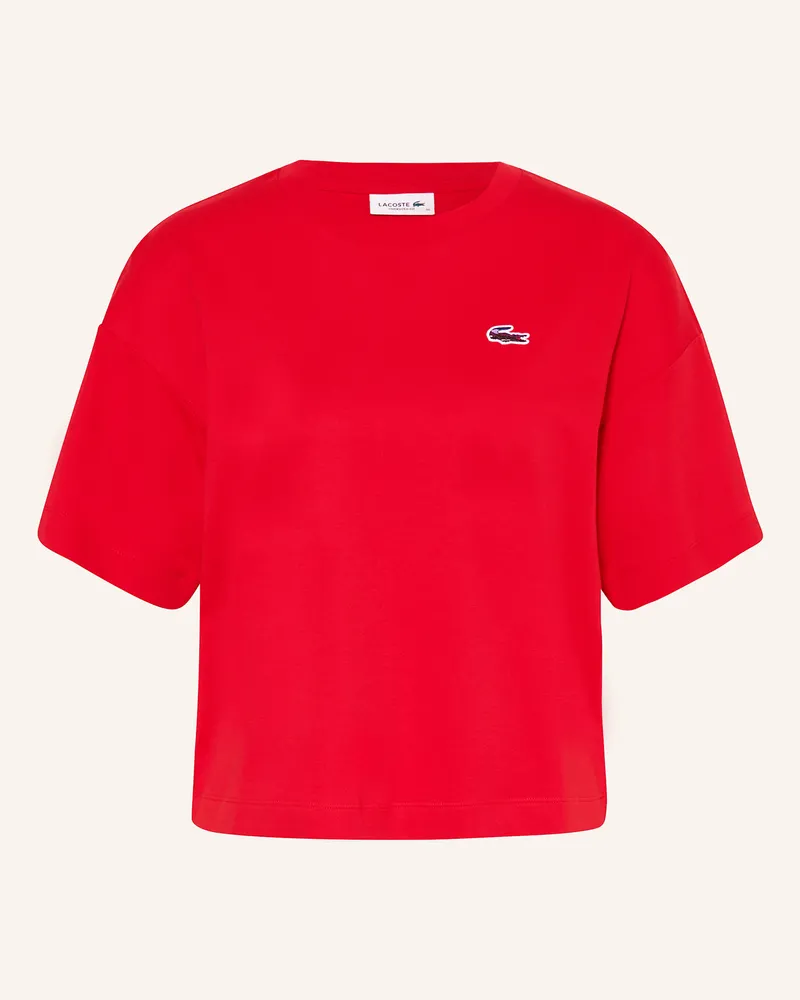 Lacoste T-Shirt Rot