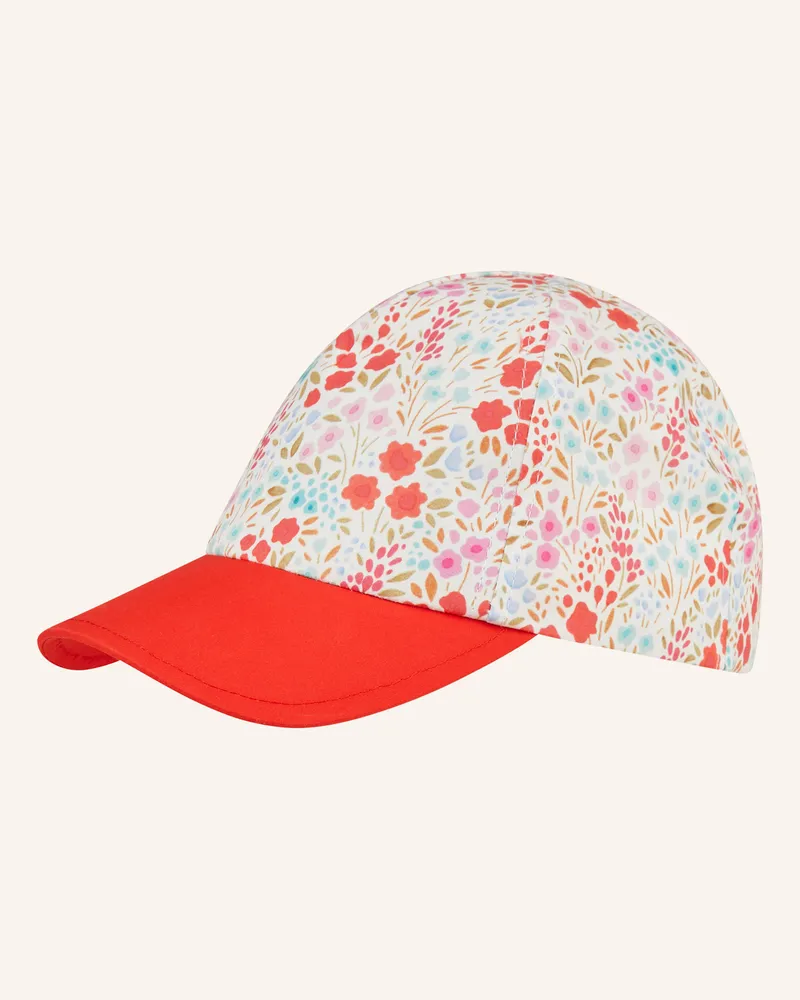 Sterntaler Basecap Geblümt rot Rot