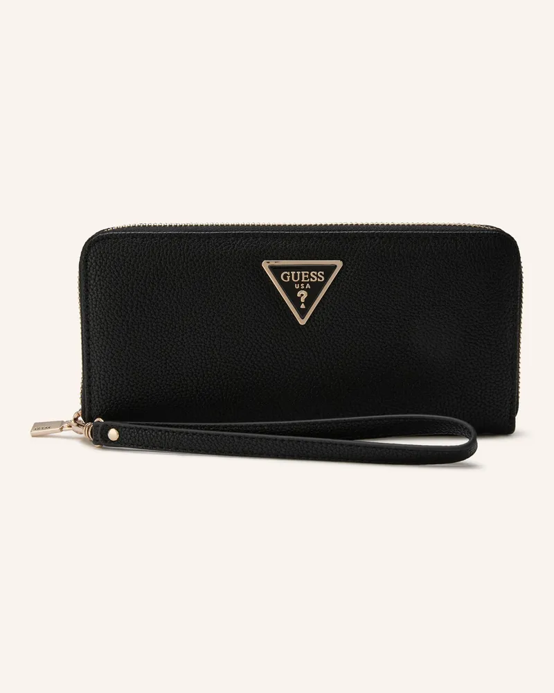 Guess Geldbörse Laurel schwarz Schwarz