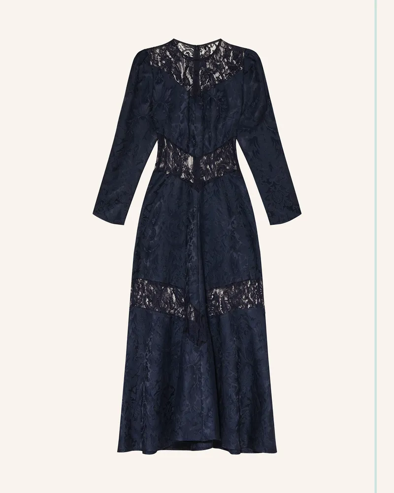Etro Cocktailkleid Dunkelblau