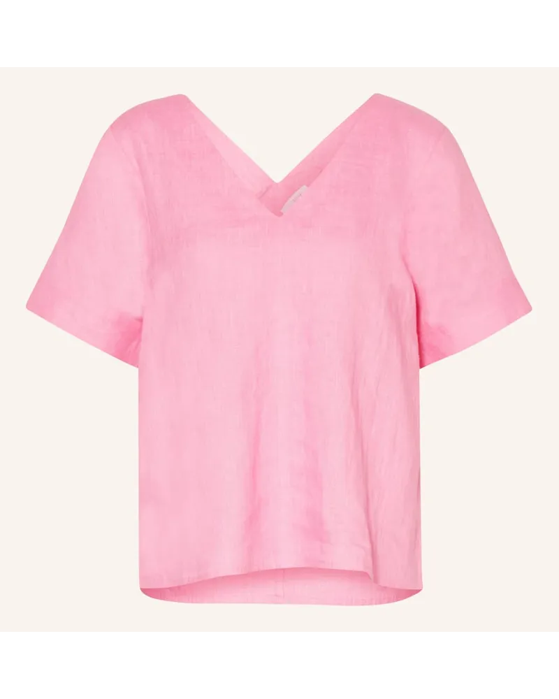 Rich&Royal Blusenshirt aus Leinen Rosa